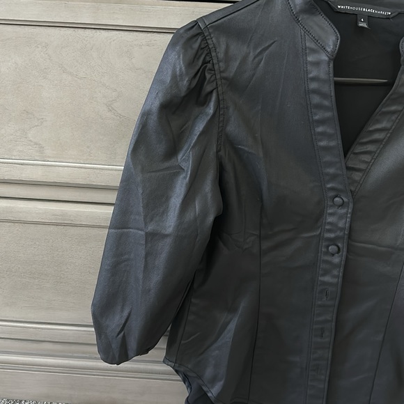 Coated button down - Picture 3 of 5